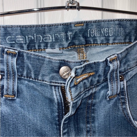 Carhartt Light Blue Denim Pants - Picture 4 of 8